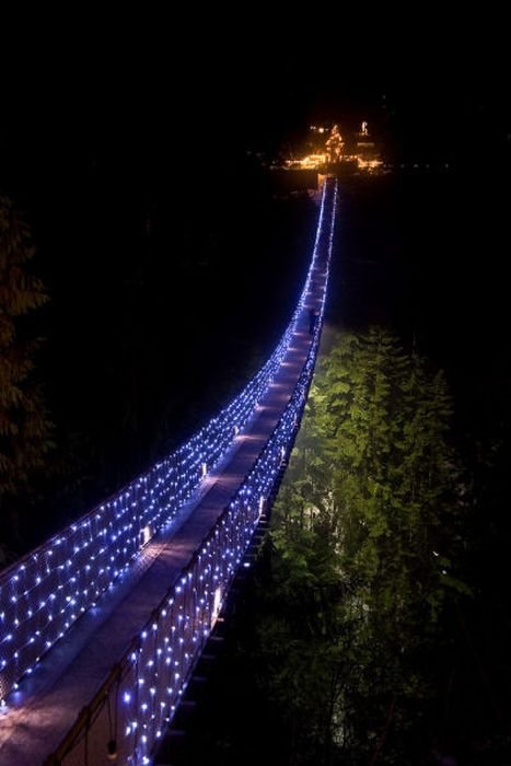 Capilano Suspension Bridge, British Columbia, Canada