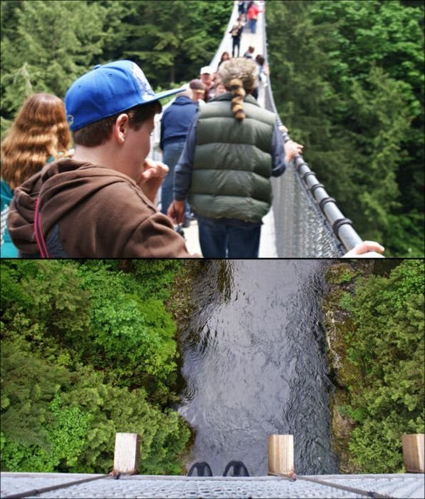 Capilano Suspension Bridge, British Columbia, Canada