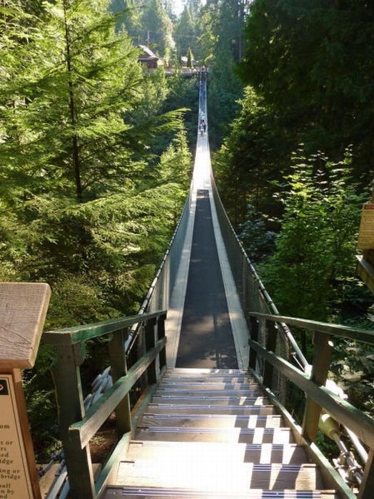 Capilano Suspension Bridge, British Columbia, Canada