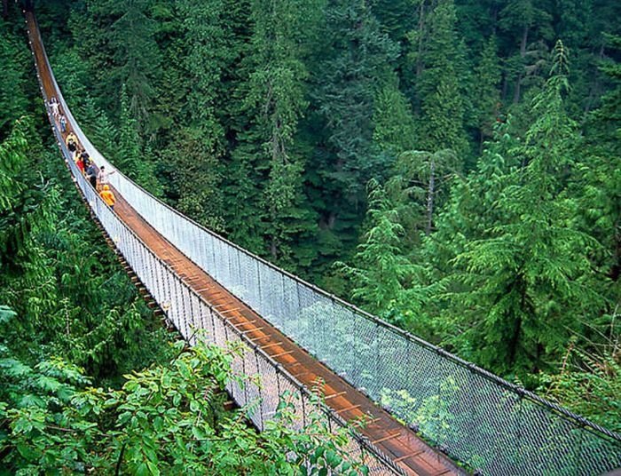 Capilano Suspension Bridge, British Columbia, Canada