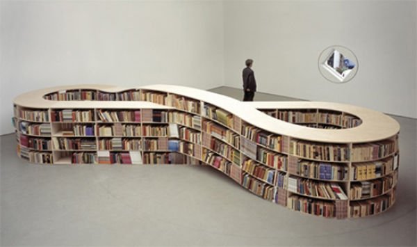 creative bookshelf