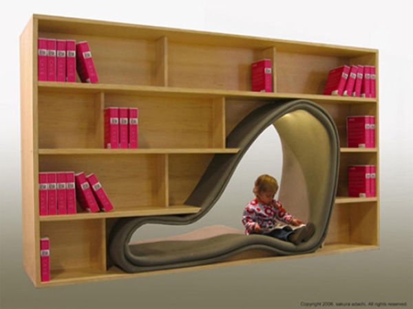 creative bookshelf