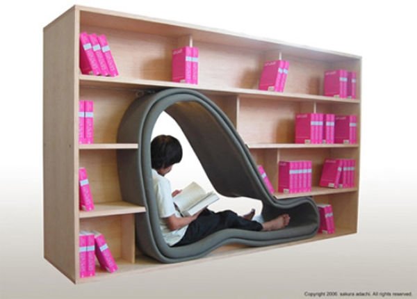 creative bookshelf