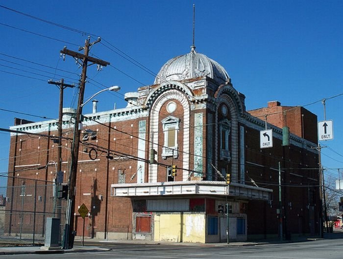 Abandoned theater, United States