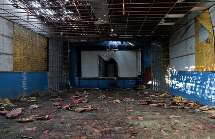 Abandoned theater, United States