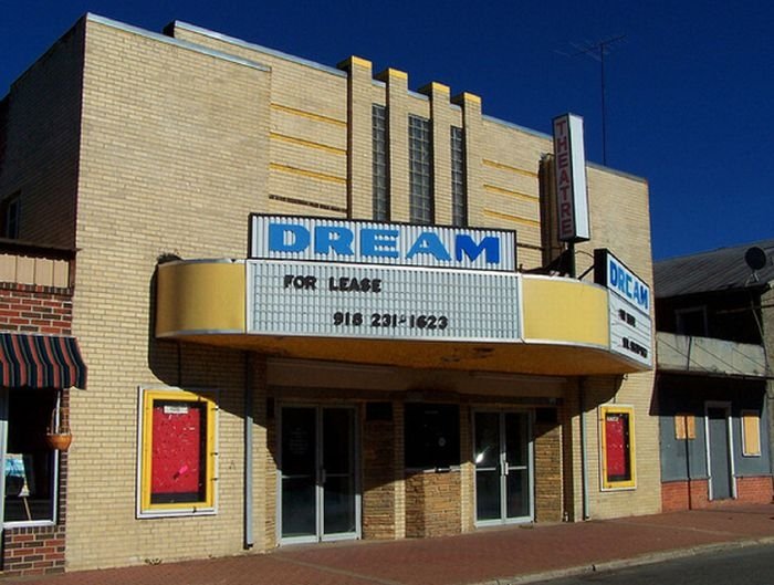 Abandoned theater, United States