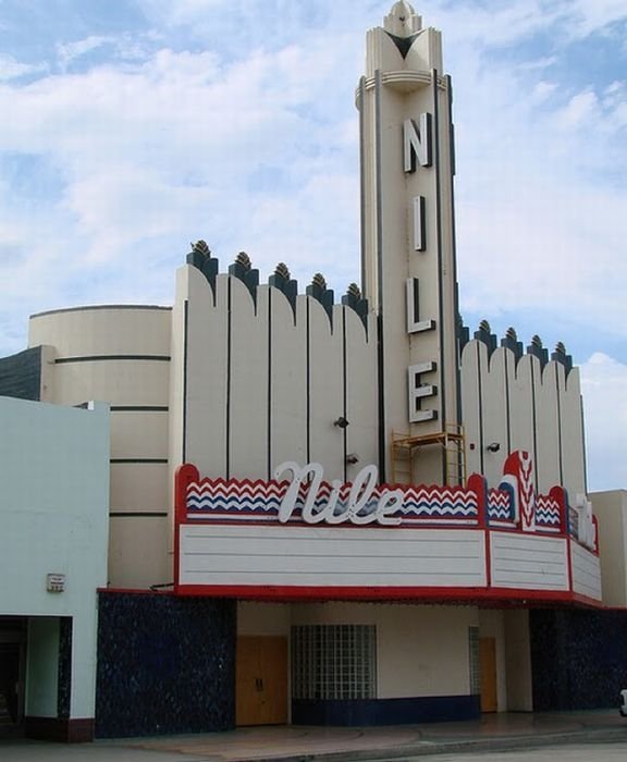 Abandoned theater, United States