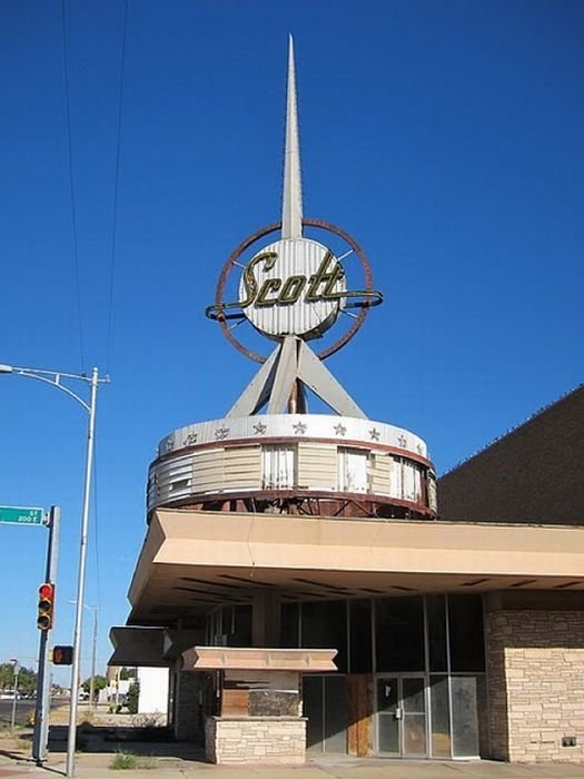 Abandoned theater, United States