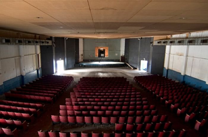 Abandoned theater, United States