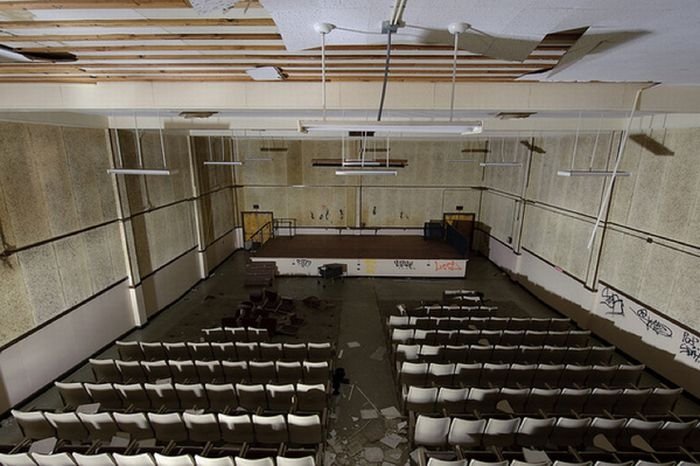 Abandoned theater, United States