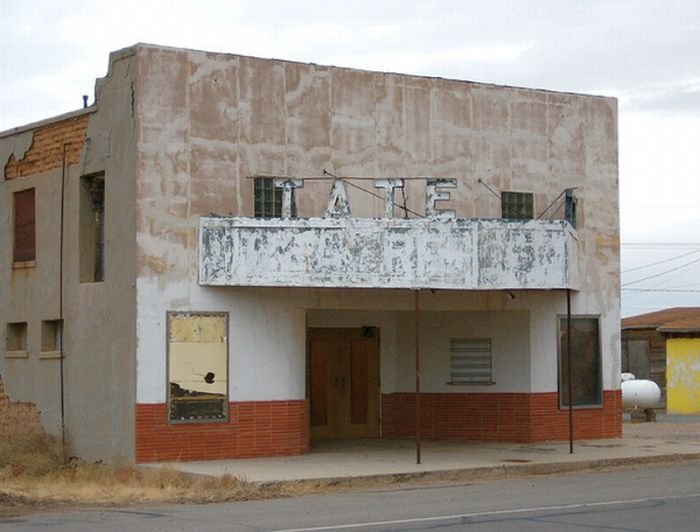 Abandoned theater, United States