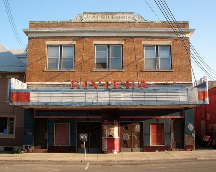 Abandoned theater, United States