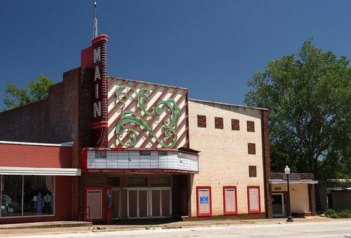 Abandoned theater, United States