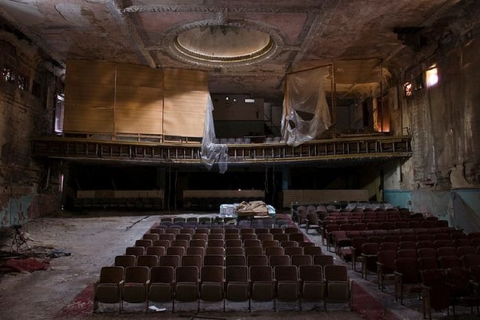 Abandoned theater, United States