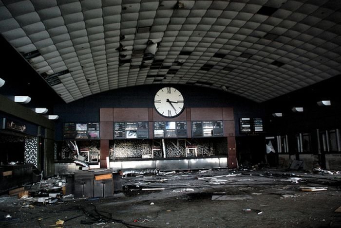 Abandoned theater, United States