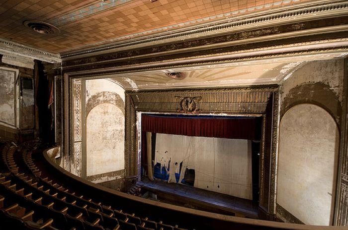 Abandoned theater, United States