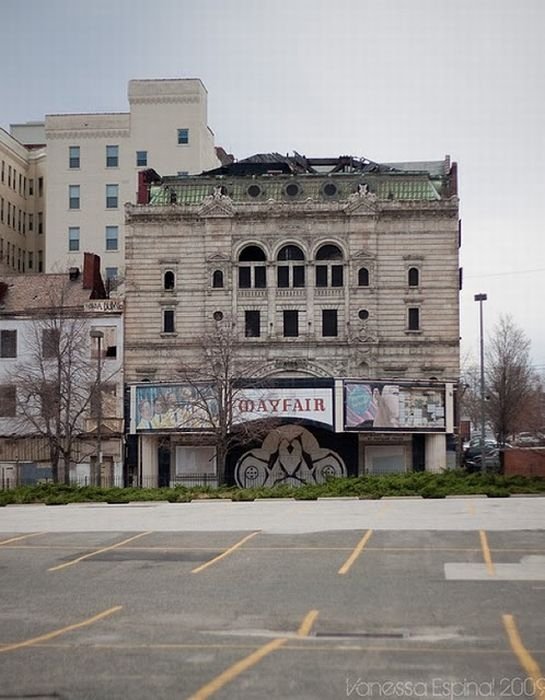 Abandoned theater, United States