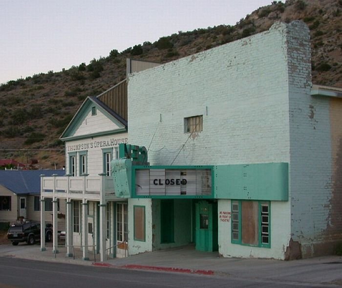 Abandoned theater, United States