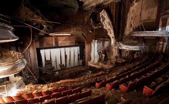 Abandoned theater, United States