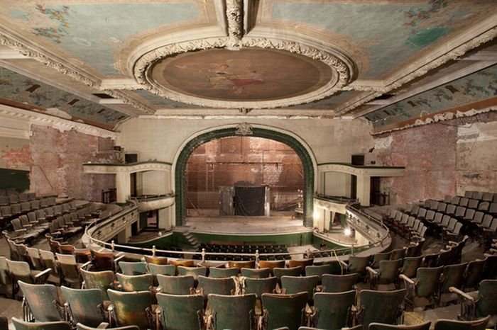 Abandoned theater, United States