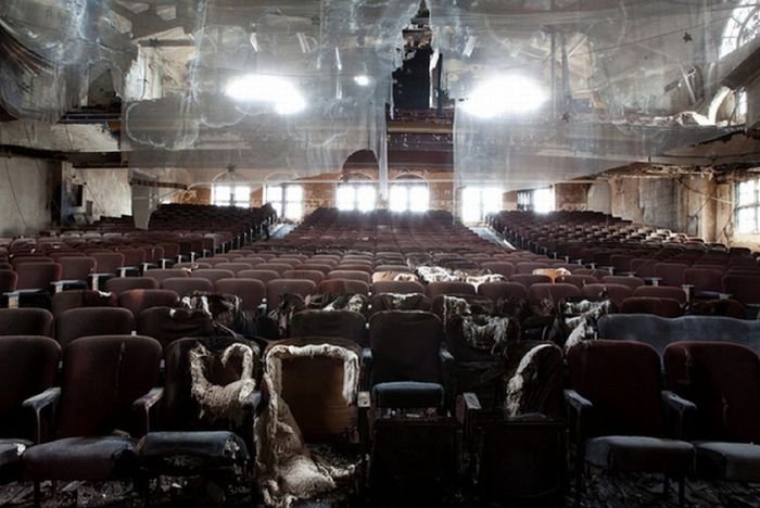 Abandoned theater, United States