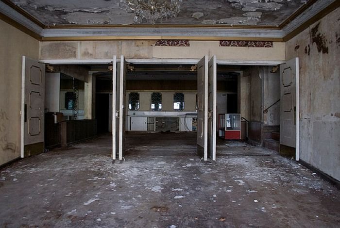 Abandoned theater, United States