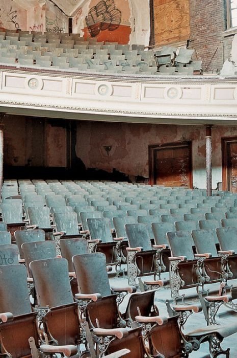 Abandoned theater, United States