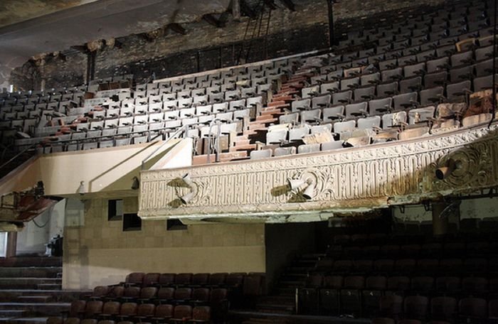 Abandoned theater, United States