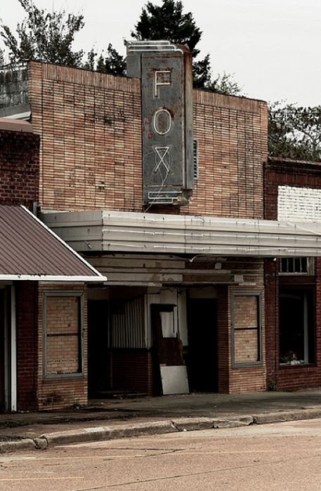 Abandoned theater, United States