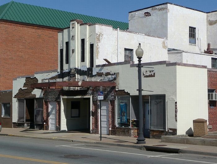 Abandoned theater, United States