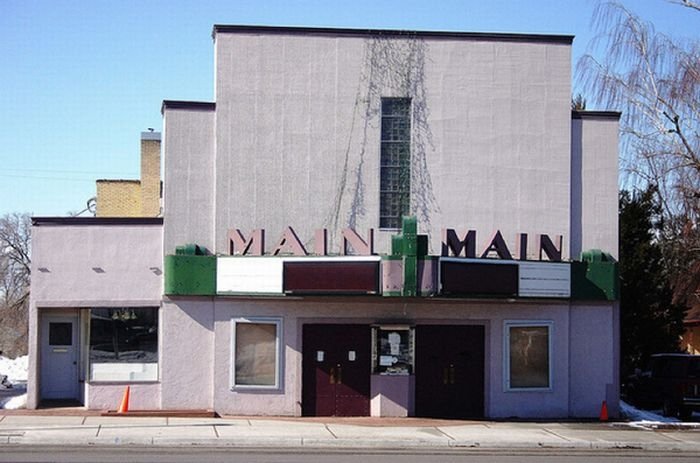 Abandoned theater, United States