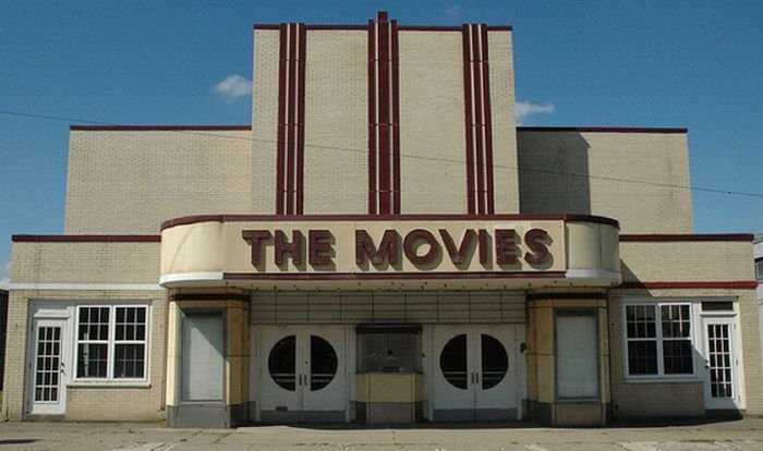 Abandoned theater, United States