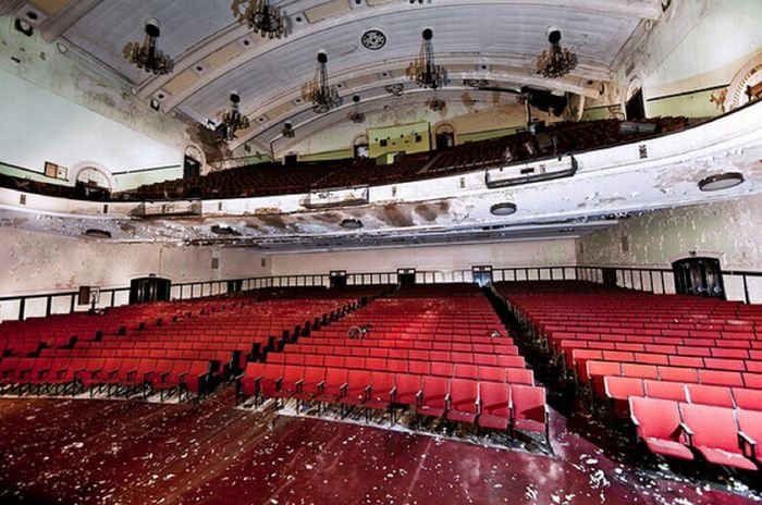 Abandoned theater, United States