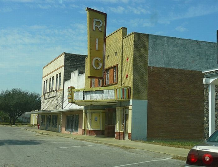 Abandoned theater, United States