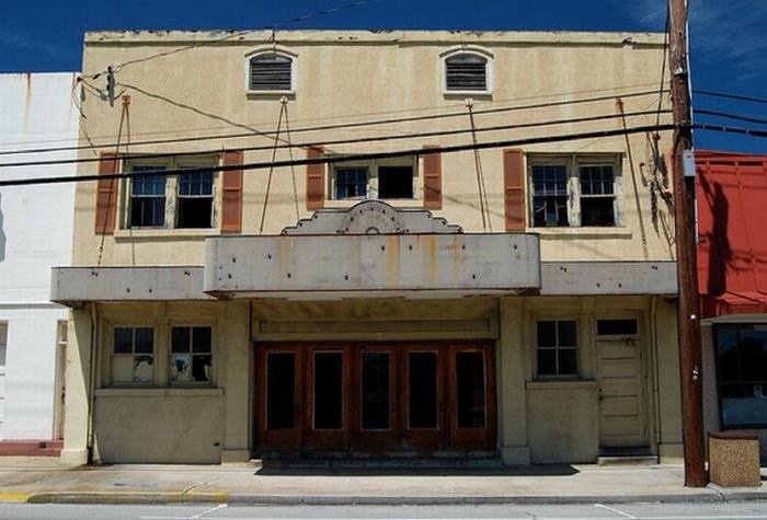 Abandoned theater, United States