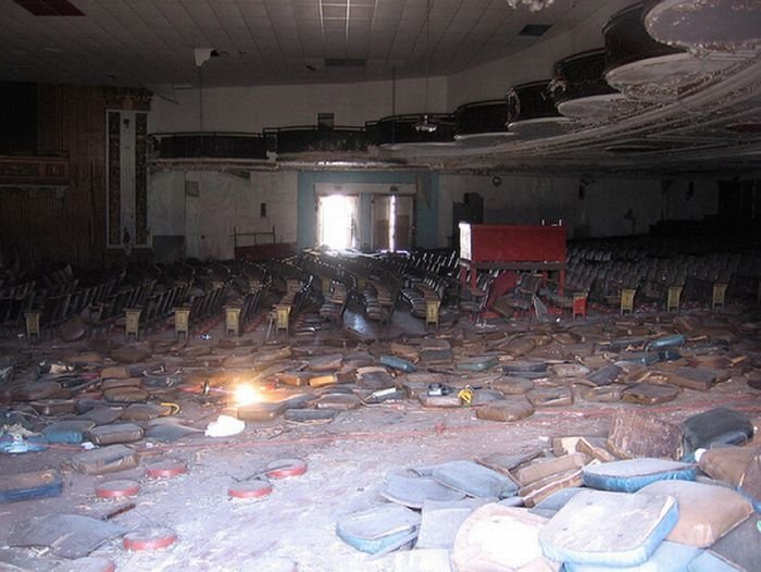 Abandoned theater, United States