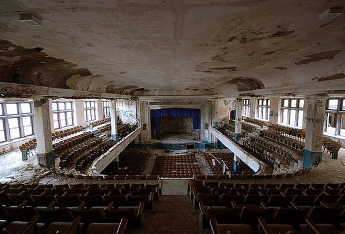 Abandoned theater, United States