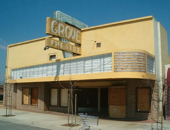 Abandoned theater, United States