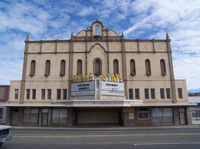 Abandoned theater, United States