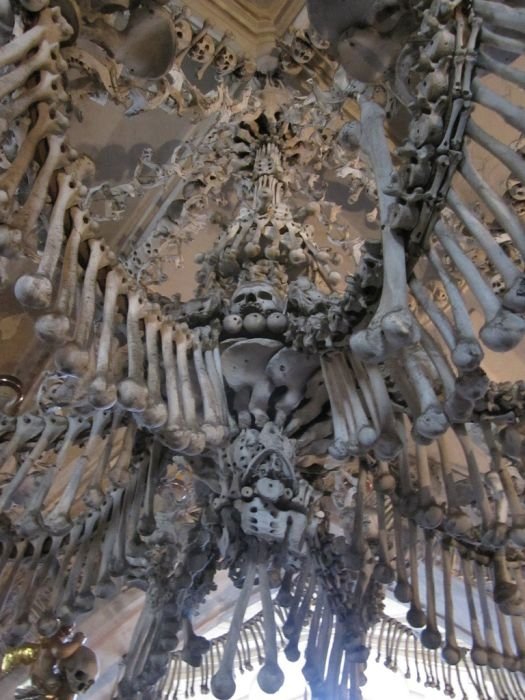 cathedral made out of human remains