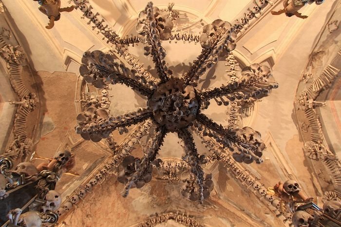 cathedral made out of human remains