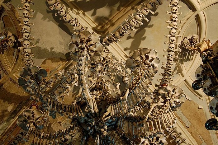 cathedral made out of human remains