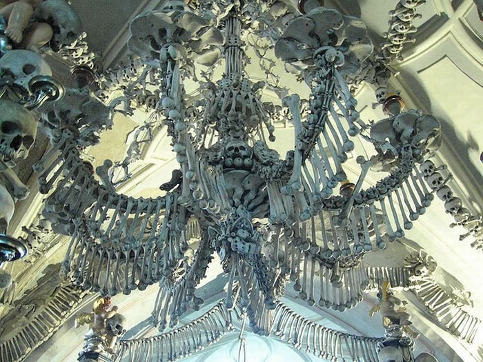 cathedral made out of human remains