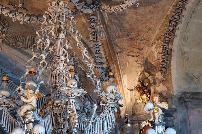 cathedral made out of human remains