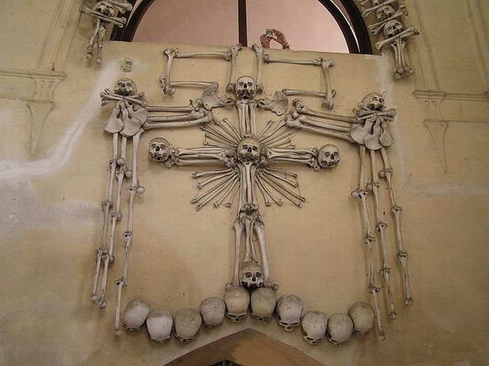 cathedral made out of human remains