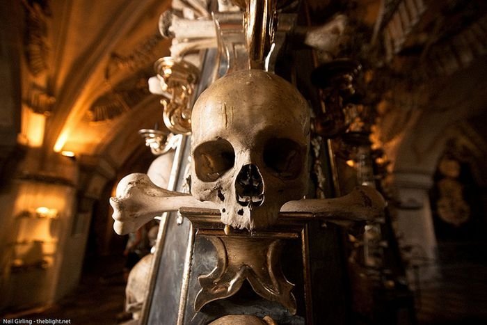 cathedral made out of human remains