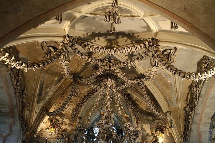 cathedral made out of human remains