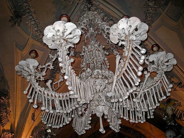 cathedral made out of human remains