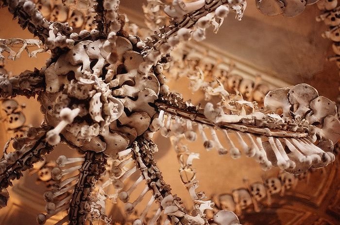 cathedral made out of human remains