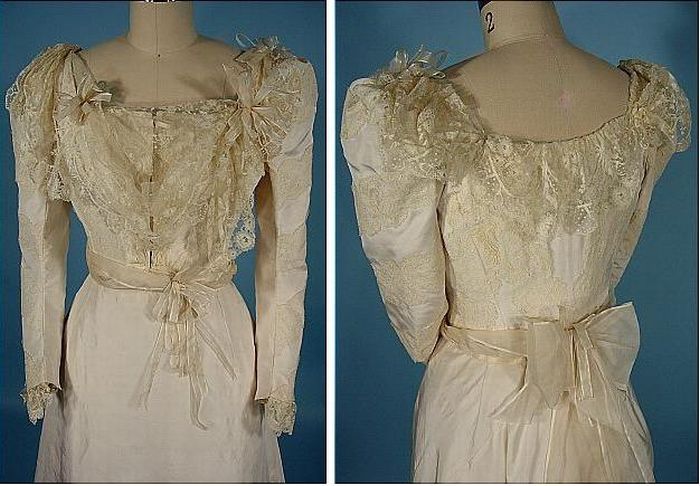 History: Evolution of wedding dress 1870 - 1980